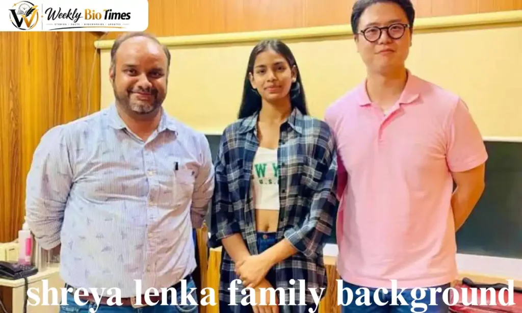 shreya lenka family background