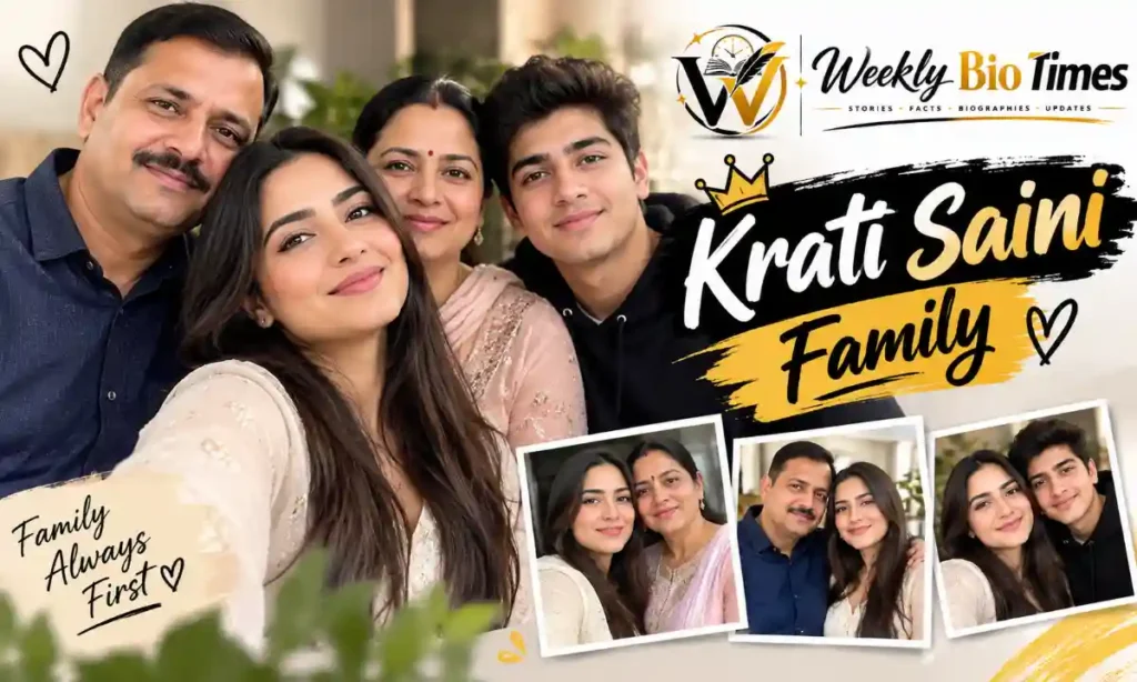 Krati Saini Family Background